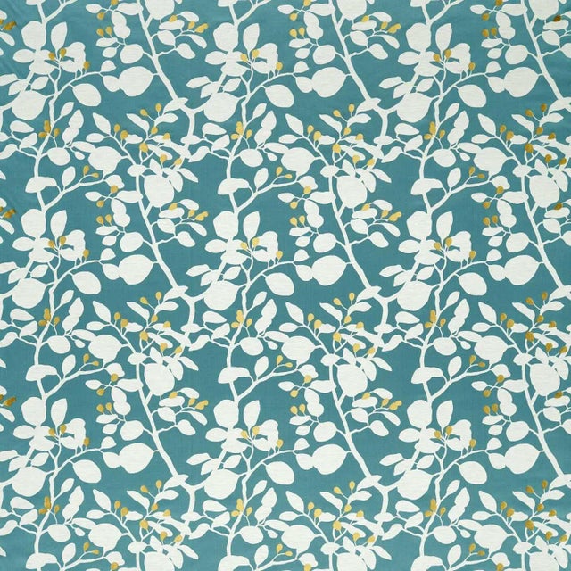 Harlequin Ardisia Fabric in Topaz - a Sample For Sale