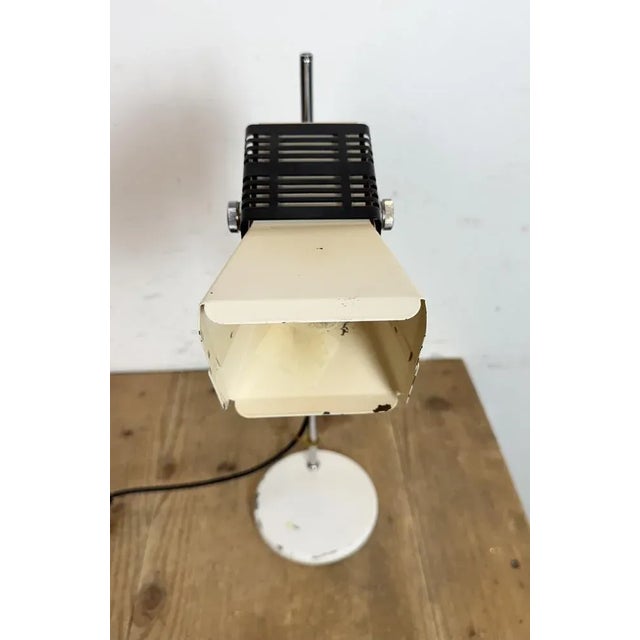 Vintage Beige Table Lamp, 1970s For Sale - Image 11 of 18