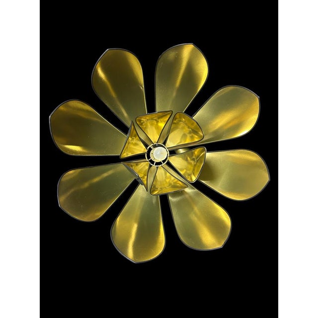 Mid-Century Modern Suspension by Robert De Schuytener, 1980s For Sale - Image 3 of 10