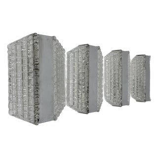 Wall Lamps from Kaiser Leuchter, Germany, 1970s, Set of 4 For Sale