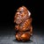 Chinese Boxwood Carved Zhong Kui Wood Figurine For Sale In Los Angeles - Image 6 of 9