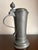 Antique 18th Century German Pewter Hand Etched Lidded Beer Stein for a Tradesman Stamped 1799 For Sale In Philadelphia - Image 6 of 12