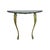 1950s French Marble Console Table with Ornate Brass Legs, 1950s For Sale - Image 5 of 17