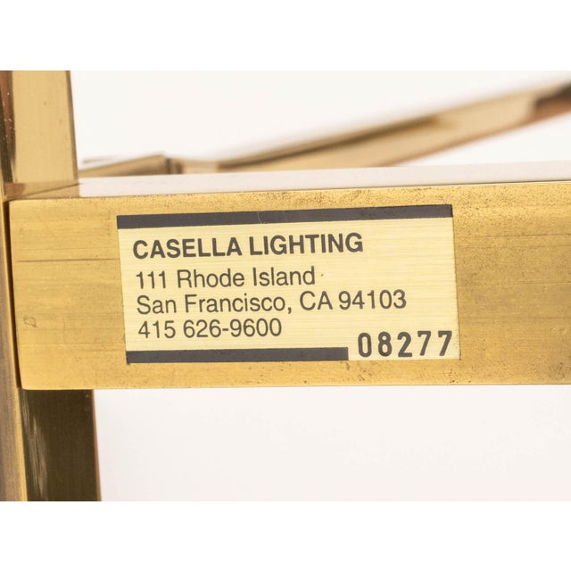 Casella Lighting Adjustable Floor Lamps, Pair For Sale - Image 10 of 10