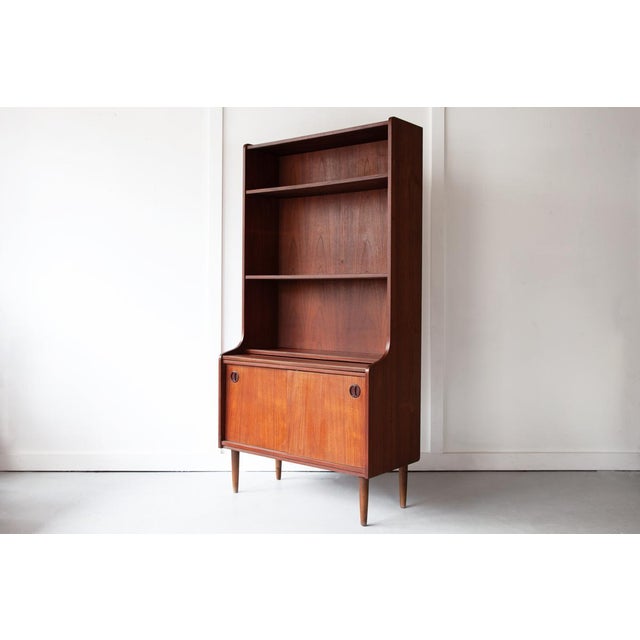 Mid-Century Modern Vintage Danish Teak Bookcase from Farsø Møbelfabrik, 1960s For Sale - Image 3 of 8