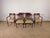 Antique Circa 1920s-30s Set of 6 Sheraton Charak Furniture Dining Chairs For Sale - Image 9 of 18