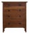 Antique Edwardian Oak Tallboy Chest of Drawers, 1910s For Sale