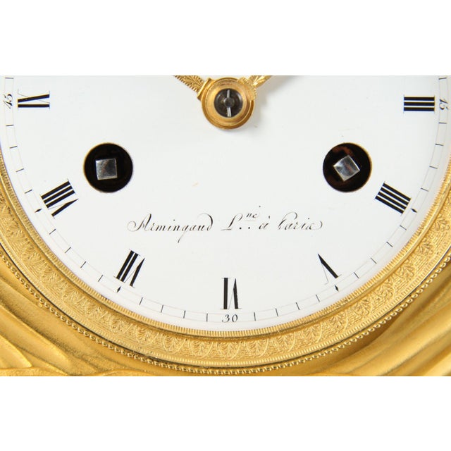 Empire The Reader Pendulum Clock, 1813 For Sale - Image 10 of 18