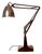 Extra Large The Anglepoise Mod. 1208 Desk Lamp by George Carwardine, 1933, Early Production Architect's Lamp For Sale