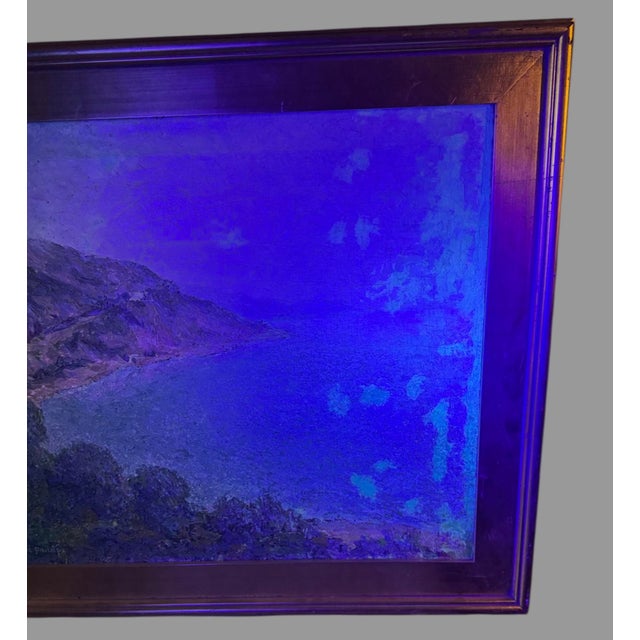 Antique Gilt Framed Impressionistic Landscape Oil Painting New Hope School s.g. Phillips For Sale - Image 9 of 10