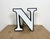 Industrial Vintage Illuminated Letter N, 1970s For Sale - Image 3 of 17