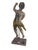 19th Century Carved Polychrome and Giltwood Statue of a Putti For Sale - Image 13 of 14