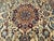 Vintage Nain Area Rug, Hand-Knotted Wool & Silk, Floral Pattern, 4x7, Ivory & Blue For Sale - Image 13 of 17