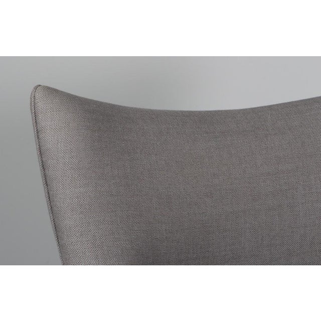 Model CH445 Wing Chair in Original Leather by Hans J. Wegner, 2010s For Sale - Image 3 of 10