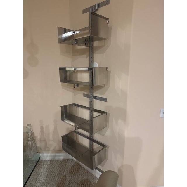 Two shelving units Vittorio Introini P700 shelving unit from the proposal series. $10k/unit