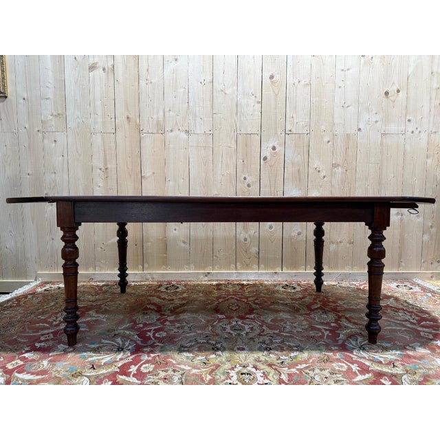 Period: 19th century Style: Louis Philippe, Charles 10th Condition: Good condition Material: Mahogany Length: 160Width:...