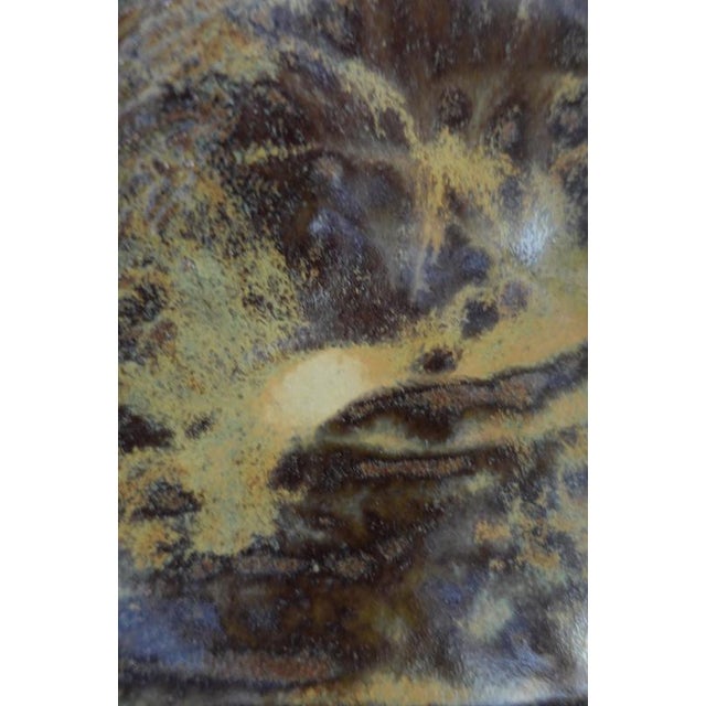 Brown Patina II Ceramic Mural by Audrey Vo Van For Sale - Image 8 of 10