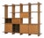 Saporiti Bookcase in Maple and Glass attributed to Giovanni Offredi, Italy, 1978 For Sale