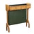 Vintage Console Table in Beech and Leatherette, 1950s For Sale - Image 10 of 10