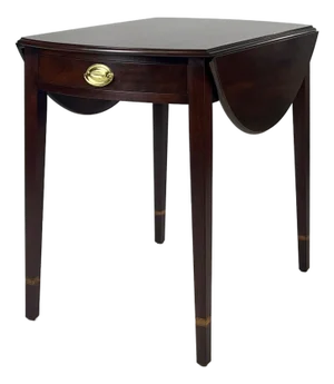 Late 20th Century Federal Style Mahogany Pembroke Table by Henkel Harris