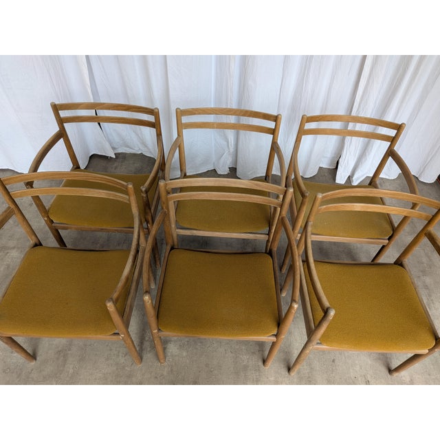 Mid-Century Armchairs from Stol Kamnik, Yugoslav, 1970s, Set of 6 For Sale - Image 18 of 18