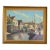 Christianshavn Port in Copenhagen Oil Painting by Frederik Wilhelm Svendsen For Sale