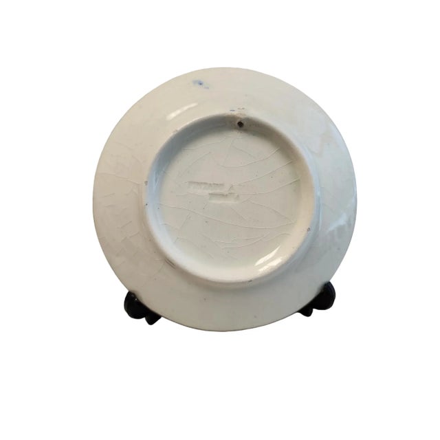 Vintage 1960s Spanish Hand Painted Wall Plates - Set of 3 For Sale - Image 9 of 9