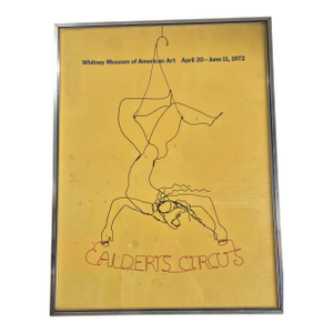 1972 "Calder's Circus" ~ Whitney Museum of American Art [Original]
