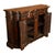 Wood Antique Italian 17th Century Renaissance Carved Walnut Sideboard Credenza 1600 For Sale - Image 7 of 17