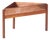 1960s Danish Plant Stand in Teak + Copper For Sale