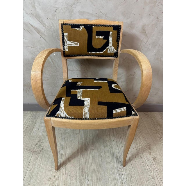 1960s Vintage Reupholstered Bridge Chair, 1960 For Sale - Image 5 of 9