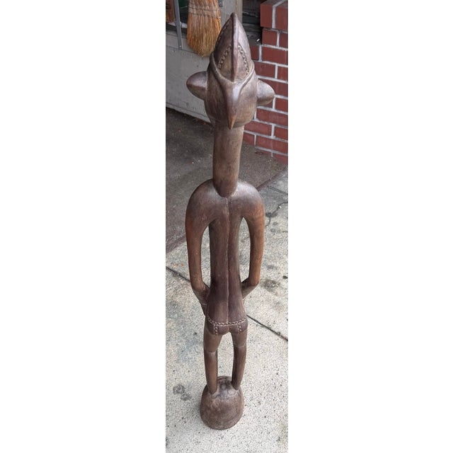 Wood Senufo Rhythm Pounder For Sale - Image 7 of 8