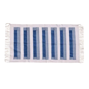 Thyme Rug, 9x12, Blue & White