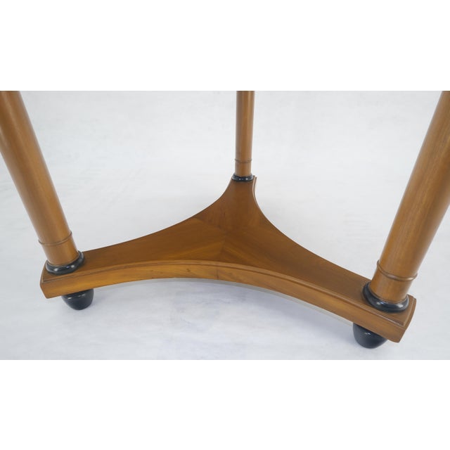Charak Neoclassical Biedermeier Style c1940s Center Lamp Table Stand Gueridon For Sale - Image 10 of 12
