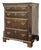 18th Century English Georgian Oak Bachelor’s Chest For Sale
