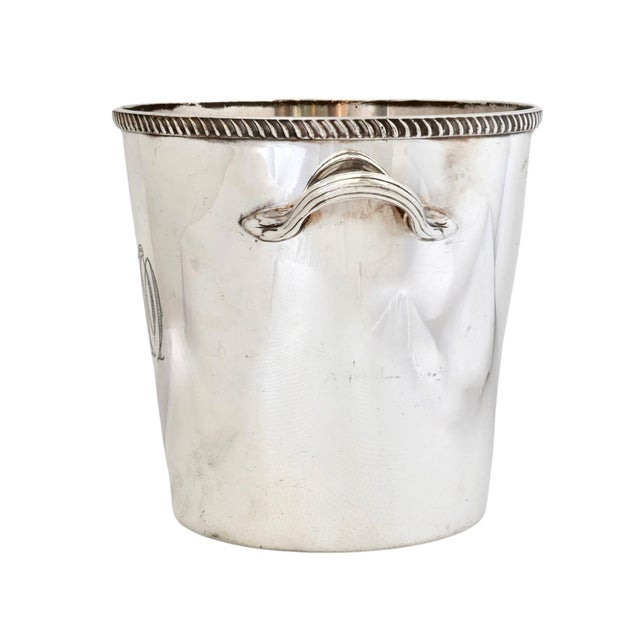 Antique Elkington Silverplate Champagne Bucket For Sale - Image 4 of 6