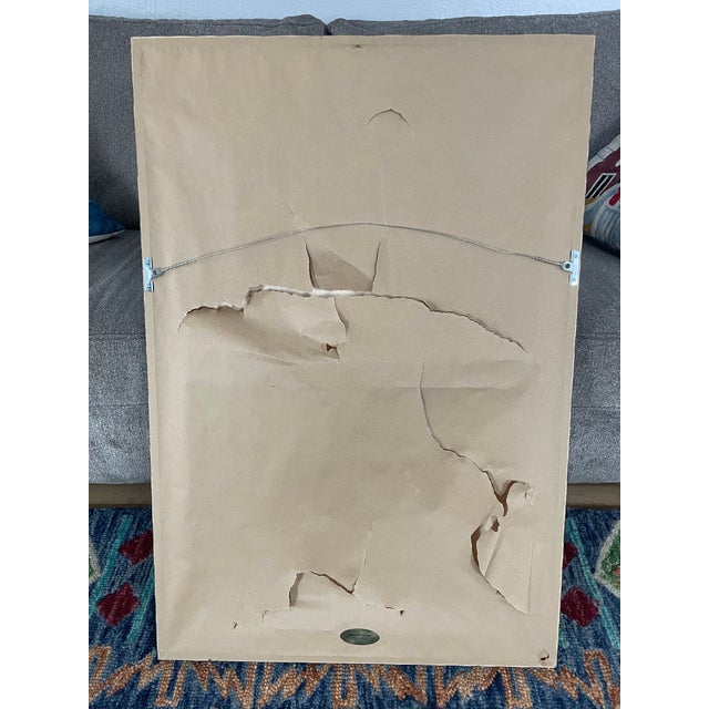 Large Abstract Oil Painting of Colorful Dots For Sale - Image 9 of 11