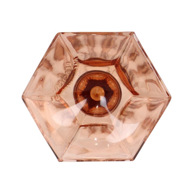 Art Deco Pink Rosaline Vase from Val Saint Lambert, 1935 For Sale - Image 9 of 14