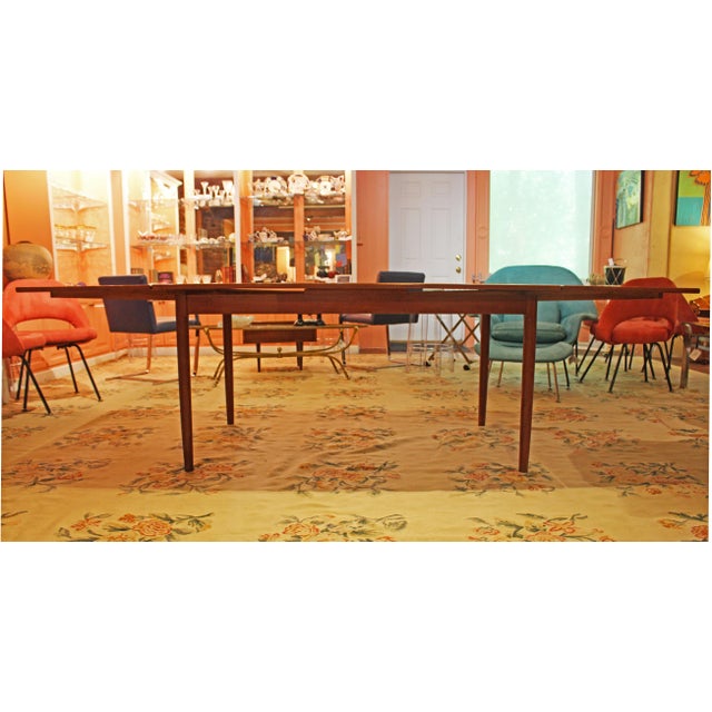 Mid-Century Modern Circa 1960s Mid Century Modern Danish Expanding Dining Table by as Randers For Sale - Image 3 of 6