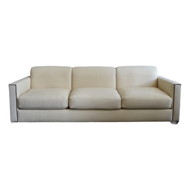 Ivory Baker Sofa For Sale