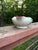 Vintage Mid-Century Blue Ridge Southern Potteries "Crab Apple" Hand-Painted Ceramic Gravy Boat For Sale - Image 6 of 9