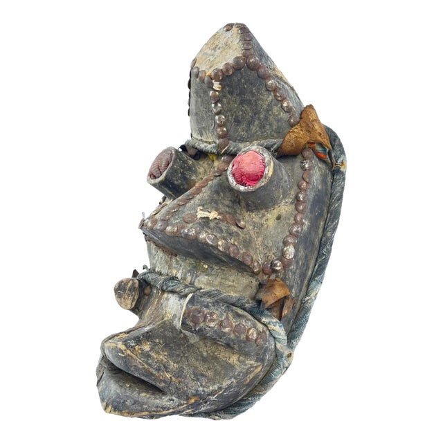 Early 20th Century Old Grebo Mask Côte d'Ivoire For Sale