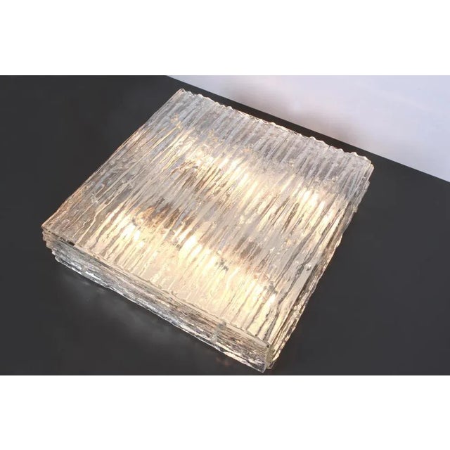 Large Austrian Murano Glass Flush Mount from Kalmar, 1960s For Sale - Image 18 of 18