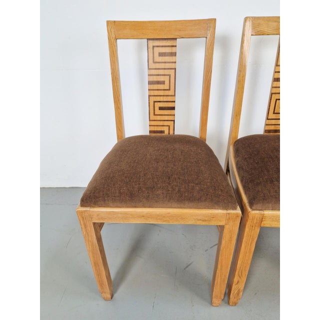 Art Deco Arts and Crafts Dining Chairs, 1930s, Set of 4 For Sale - Image 14 of 18
