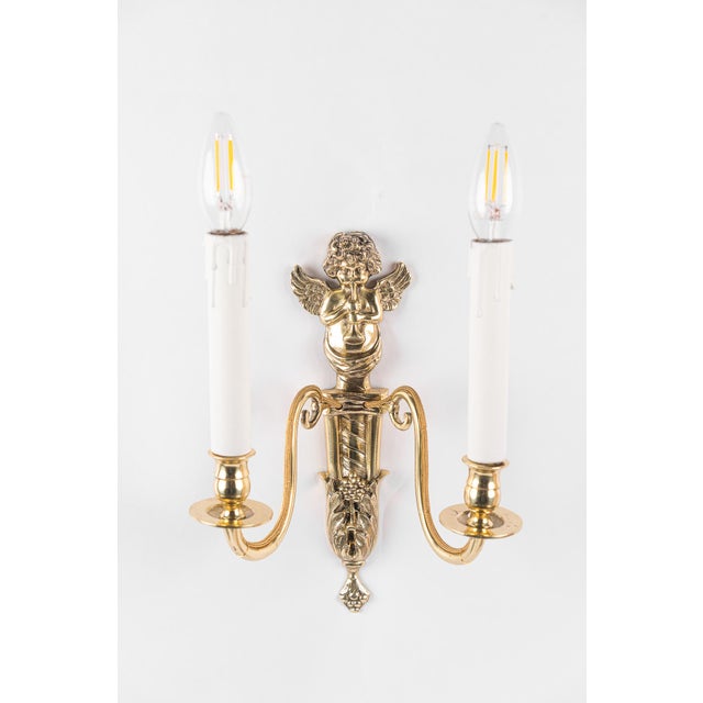 Antique Wall Lamps, 1890s, Set of 2 For Sale - Image 3 of 18