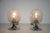 Vintage German Chrome and Glass Table Lamps, 1960s, Set of 2 For Sale - Image 10 of 12