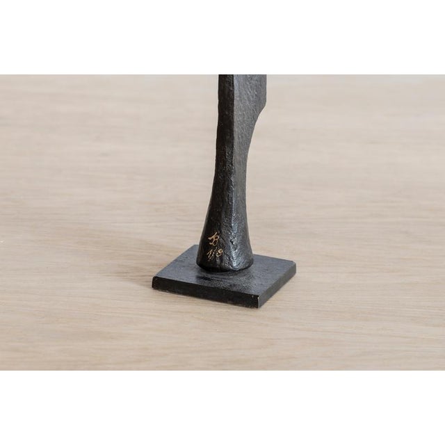 Profile Sculpture in Bronze by Jean-Baptiste Van Den Heede For Sale - Image 4 of 9