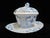 Shabby Chic Meissen Blue Onion Reticulated Fruit Berry Sauce Tureen With Under Plate & Spoon For Sale - Image 3 of 14