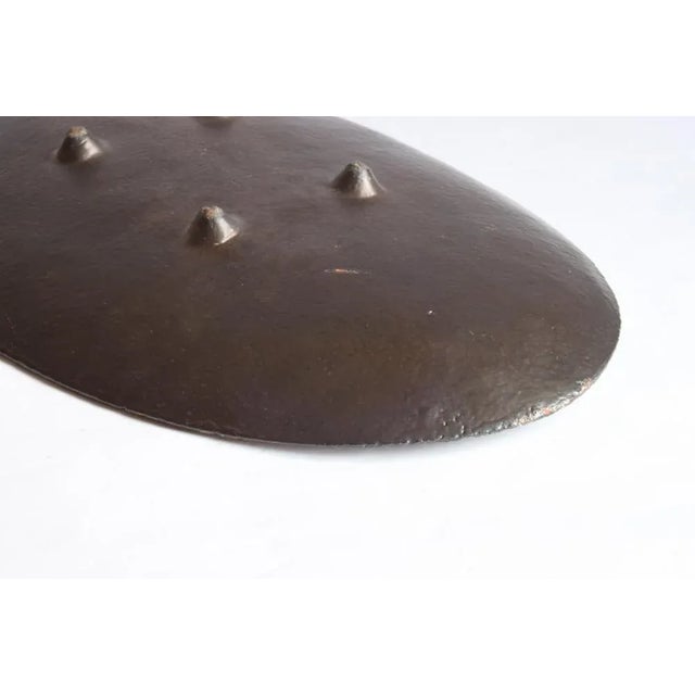 Brutalist Ceramic Centerpiece Plate by Perignem, Belgium, 1960s For Sale - Image 11 of 12