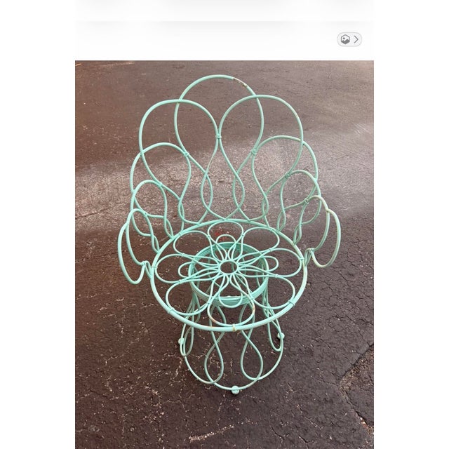 Vintage Garden Chairs From the Netherlands, Circa 1950s - Set of 4 For Sale - Image 10 of 10